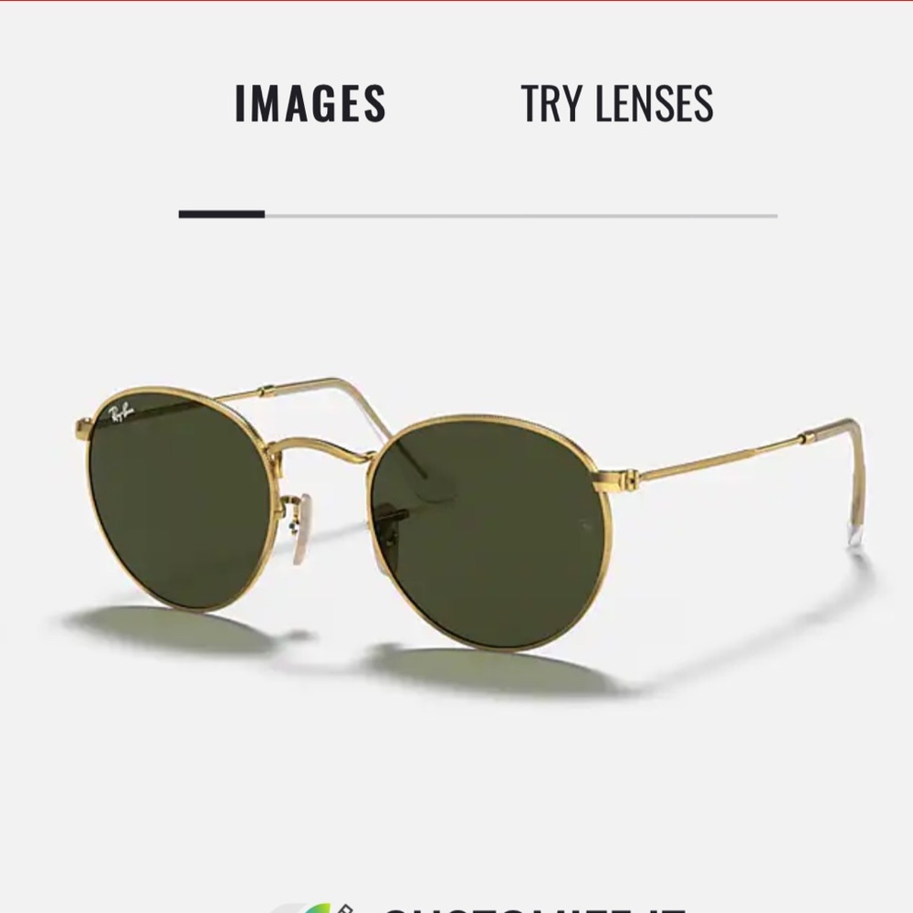 Ray Ban around Metal Sunglasses